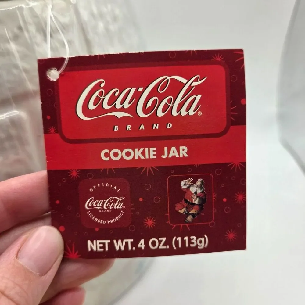 Vintage 2005 Coca-Cola Polar Bear Igloo Ceramic Cookie Jar NWT